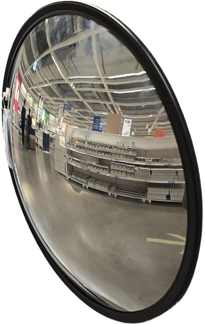 이케아 스바르트비에르크 장식용 볼록거울 블랙 41cm 90544460