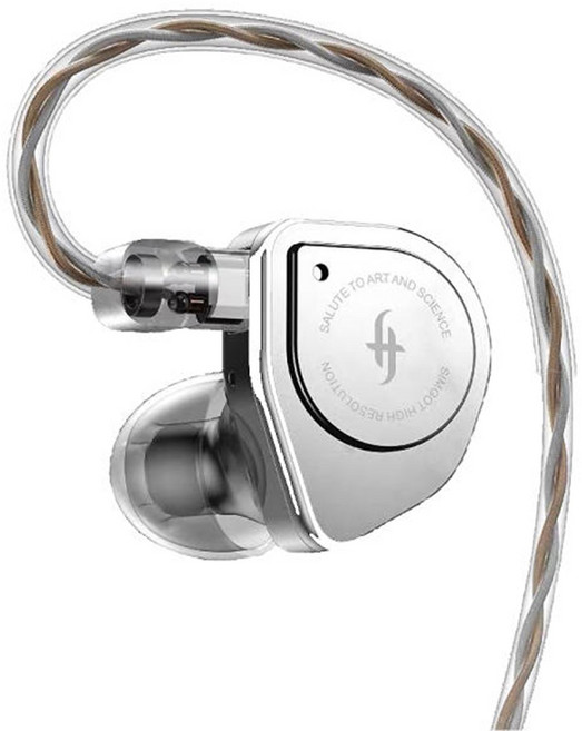 심갓 유선 이어폰, EW200, 실버