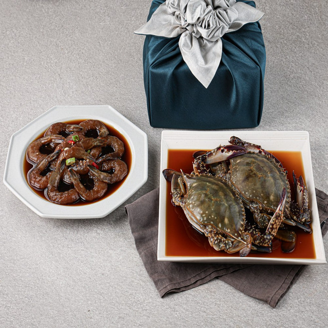 군산 맛집 계곡가든 간장게장 새우장 아리찬세트2호, 간장게장500g+새우장500g, 1kg, 1개