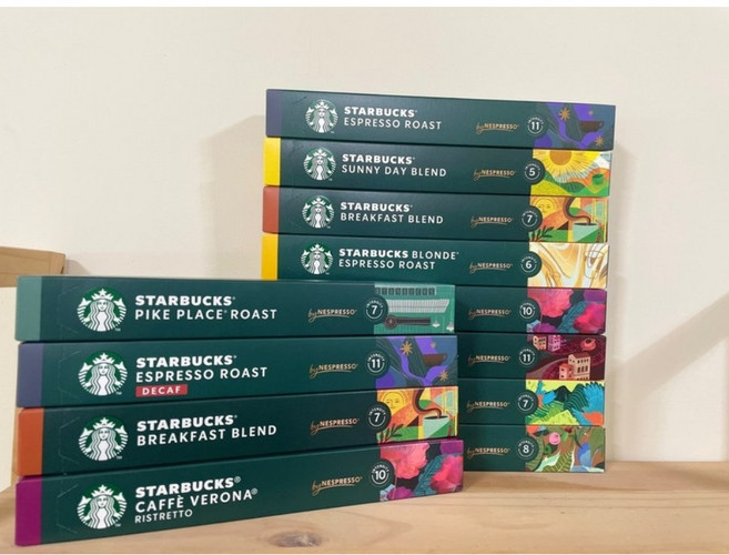 스타벅스 네스프레소 호환 캡슐 커피, 5.3g, 10개입, 1세트