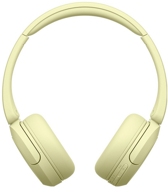 소니 편한 데일리 블루투스 헤드폰 WH-CH520 베이지 패시브노이즈캔슬링(PNC) 50시간, 옐로우, WHCH520