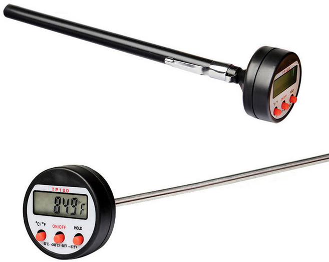 사이언쌤 디지털온도계 일반형 각도조절식 원반형 모음, 디지털온도계(원형), 1세트