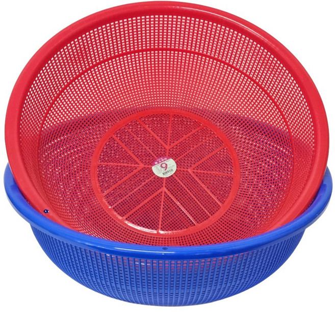 소쿠리 원형 66cm 11호 색상랜덤 1개입 채반 바구니, 1개, 랜덤발송