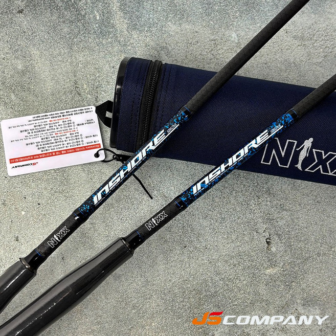 JS 컴퍼니 신형 닉스 인쇼어 버전 2 바다 방파제 루어낚시대 서프 루어대, 782L-ML (하드케이스 + 보증서)