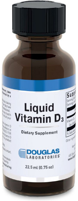 더글라스랩스 리퀴드 비타민 D3 글루텐 프리, 1개, 22.5ml