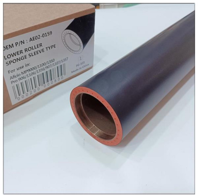 ricoh 호환 Aficio MP 9000 1100 1350 Pro EX 프린터용 하부 퓨저 롤러 AE02-0159 저압