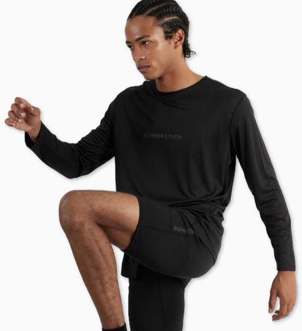 러너스픽 남성 여름 러닝 긴팔티 기능성 쿨메쉬 티셔츠 냉감 스포츠 긴팔티셔츠