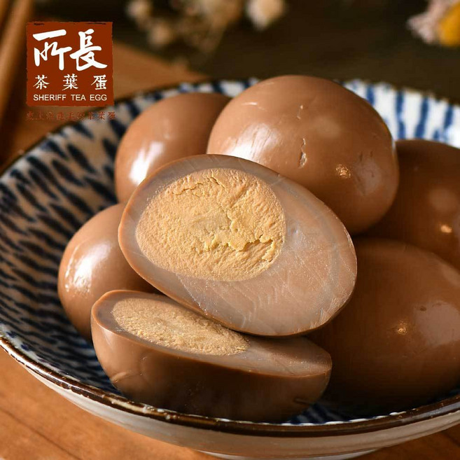 所長茶葉蛋 鐵滷蛋, 1個, 鐵滷蛋6入*15