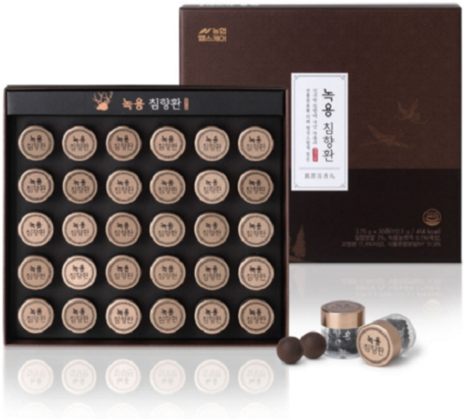 농협 한삼인 녹용침향환 30환, 1세트, 3.75g