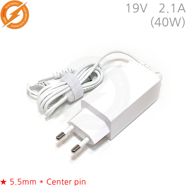 삼성 노트북 호환 일체형 아답터 충전기 NT535U4C (19V 2.1A 40W) 전용 파워 케이블