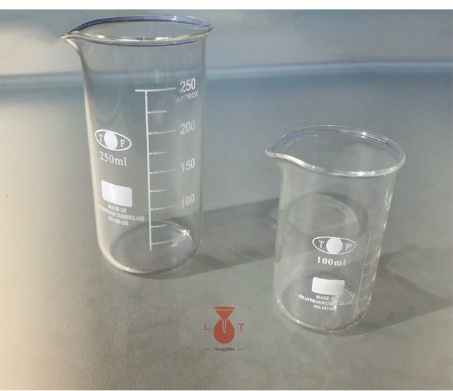 立騰玻璃燒杯 實驗燒杯, 1個, 100ml, 100ml