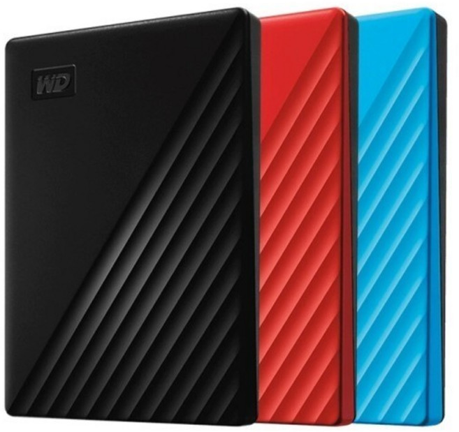WD My Passport 외장하드 분실방지 4TB 5TB 6TB, 화이트