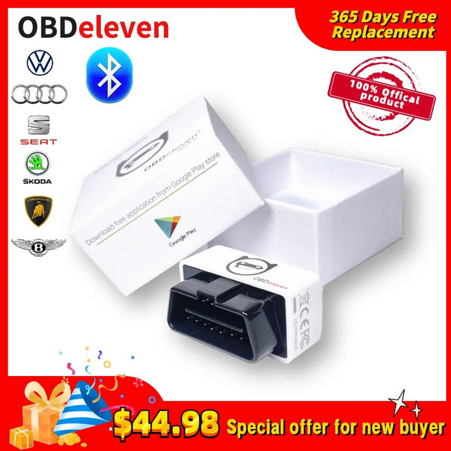 자동차스캐너 자동차진단기 OBD11 진단 도구 자동 100 정품 obdeevent 프로 bag obd11 Volkswagen Audi Seat 슈코다 람보르기니 벤틀리용, 1개