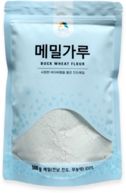 진도 메밀가루 국산, 1개, 500g