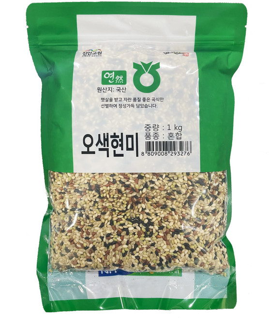 진안농협 마이산 오색현미 혼합곡 1kg, 1개
