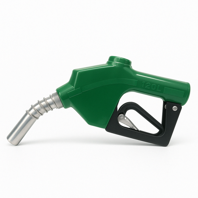 하이오일 경유고속노즐 자동 주유건 주유소 디젤 급유기 중력압 가능, 100개, 공용