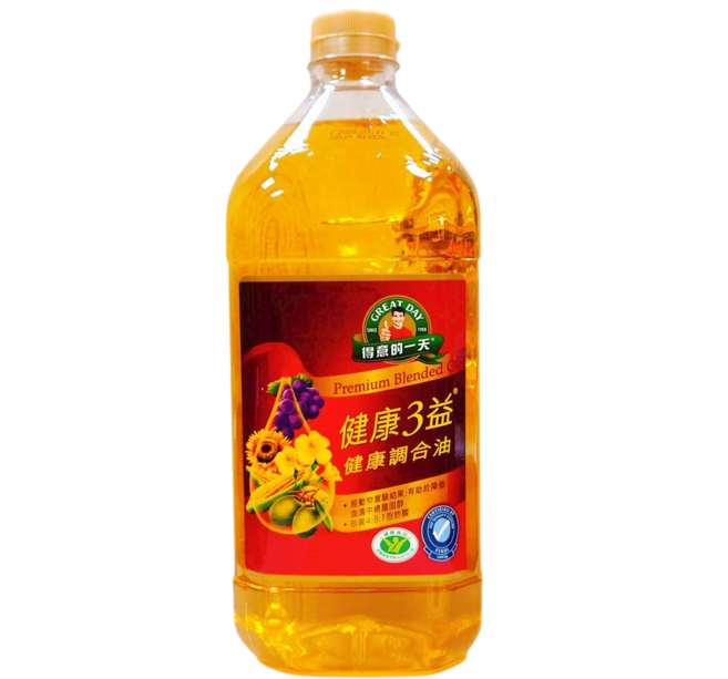 得意的一天 健康3益 健康調和油 3.3公升, 1個
