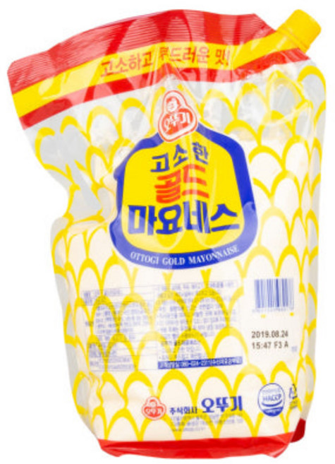 [청년푸드] 오뚜기 마요네즈 스파우트 3.2k, 3.2kg, 1개