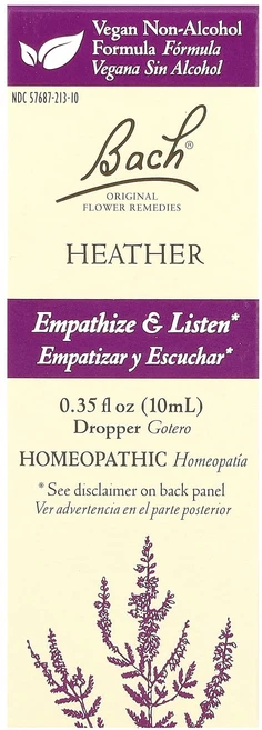Bach Original 꽃 레미디즈 헤더 10ml(0.35fl oz), BachOriginal꽃레미디즈헤더10ml035floz, 1개, 10ml - 쿠팡