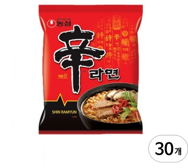 농심 신라면, 30개