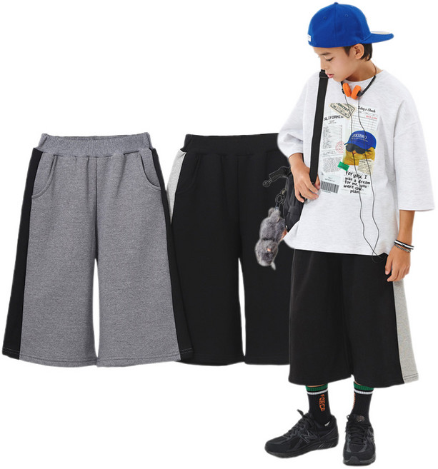 더베이지 가을 주니어 남아 7부 바지 스톰 버뮤다 팬츠 J9306