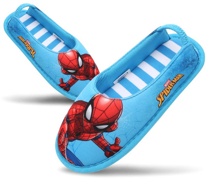 스파이더맨 파키 도트 아동덧신