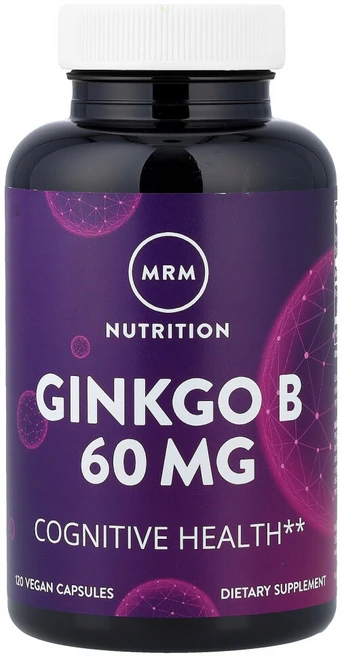 MRM 징코 B 60mg 베지 캡슐 120정, 1개 - 쿠팡