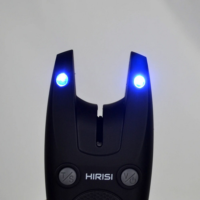Hirisi 잉어 낚시 물린 경보 무선 세트 S5 액세서리에 추가, Blue, 1개