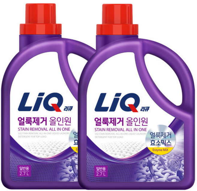 리큐 얼룩제거 올인원 일반용, 2.7L