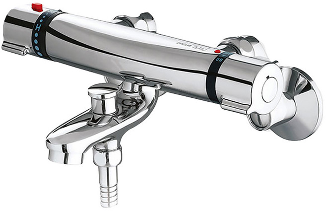 대림바스 자동온도조절식 샤워욕조수전 세트 DL-S3223, 1세트, 실버