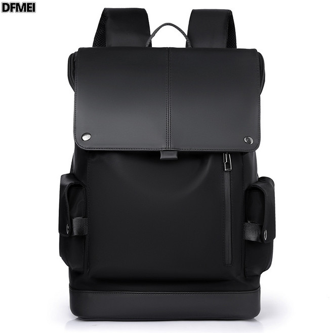 DFMEI 當季揹包男士雙肩包筆記本電腦包商務旅行男款通勤書包