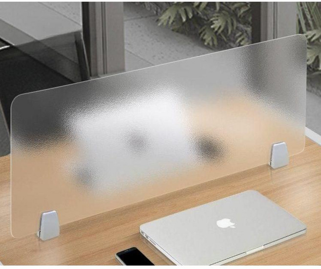 사무실 칸막이 반투명 가림막 가림판 학원책상 독서실 오피스 회사, 50x40cm