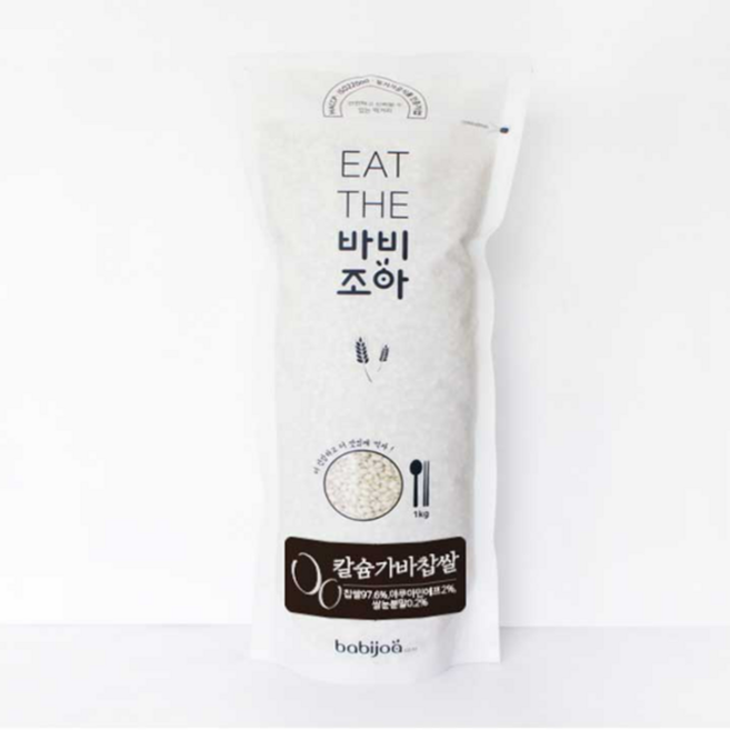 바비조아 칼슘가바 찹쌀 1kg, 1개