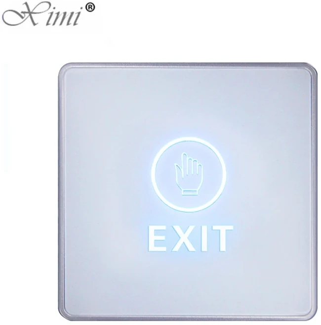 액세스 버튼 도어 출구 푸시 스위치 터치 릴리스 게이트 오프너 시스템 항목 오픈, 01, 04 E12-white