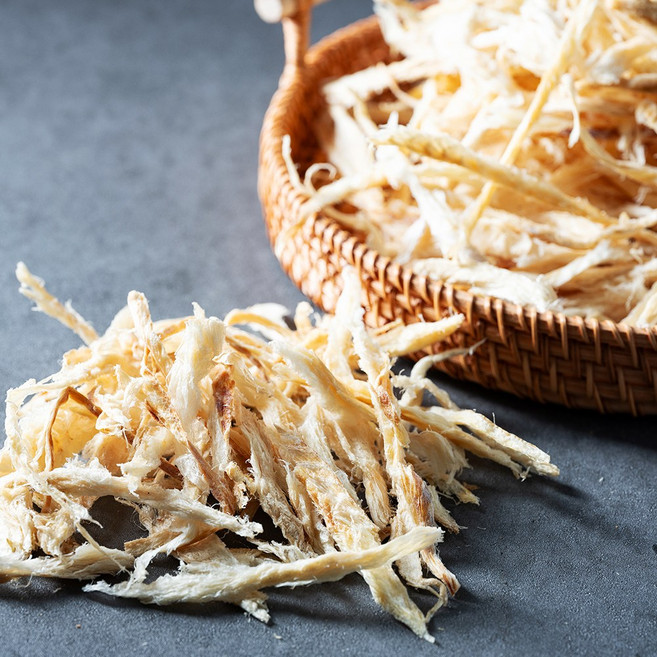 부드러운 순살 손질 먹태채 500g 1kg / 고급 술안주 반찬 먹태 구이 마른안주, 1개