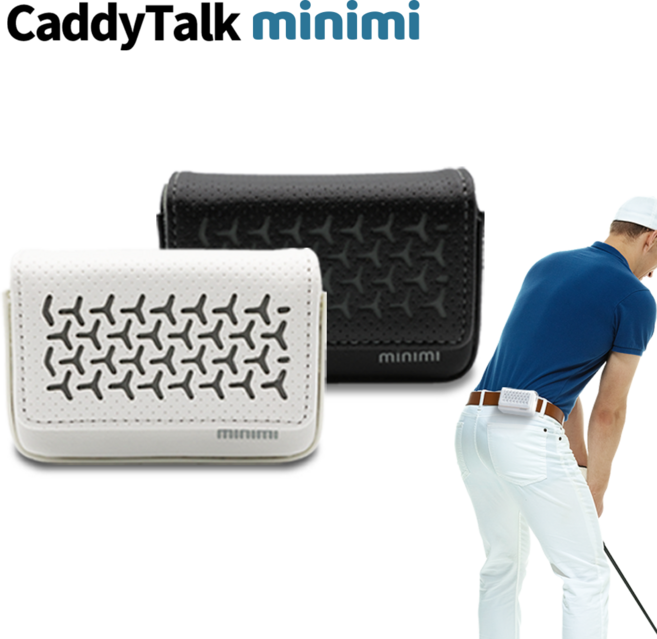 캐디톡 미니미 파우치 정품 케이스, 블랙, 1개