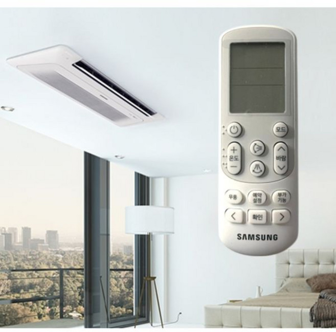 삼성 아파트 천장형 시스템 에어컨 정품 리모컨 AR-EC05 방 거실 주방 사무실538945, AR-EC05 에어컨전용