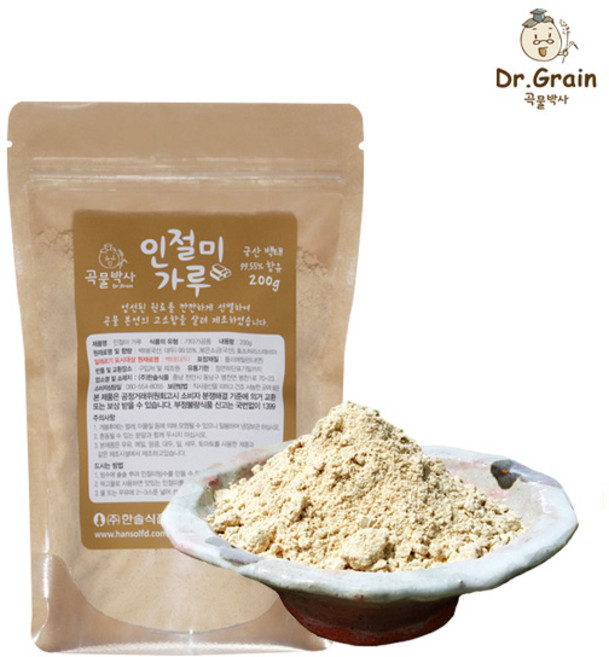 곡물박사 인절미고물 200g 국산 볶은 콩가루 빙수고물 떡고물, 1개