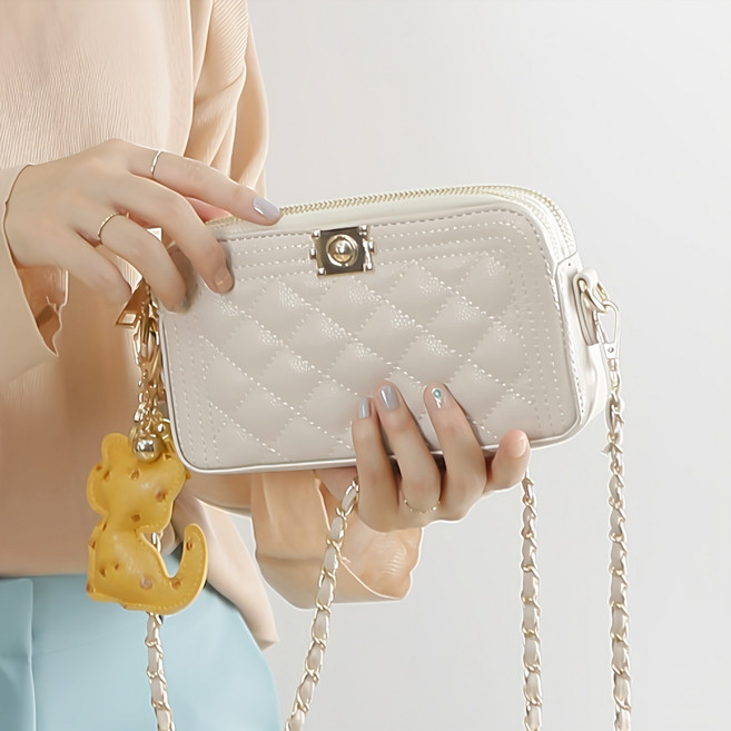 루루백 여성용 로코코 미니크로스백 + 가방 소품 랜덤 발송