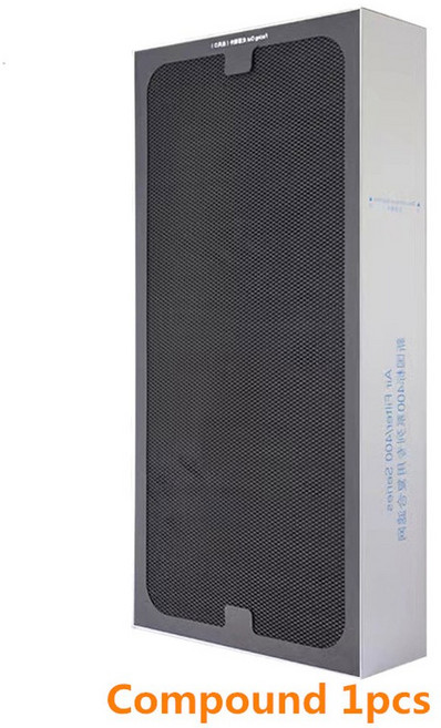 공기 청정기 액세서리 입자 필터 Blueair 400 시리즈 복합 HEPA 스모크 스톱, 02 Compound 1pcs, 1개