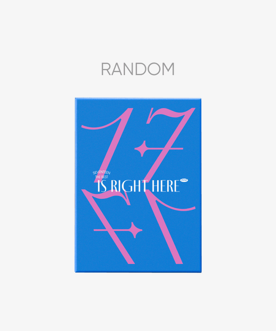 [랜덤] 세븐틴 디어 앨범 베스트 SEVENTEEN BEST ALBUM 17 IS RIGHT HERE DEAR Ver+ 하드슬리브 증정, 랜덤