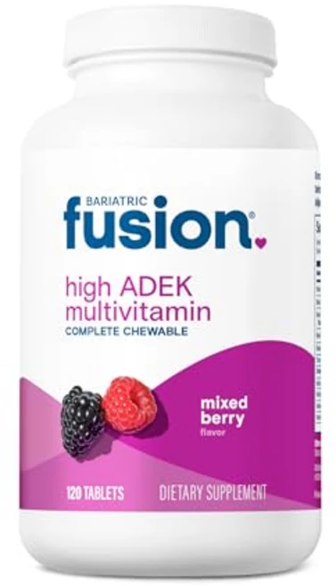 퓨전 츄어블 종합 비타민 (고 ADEK 비타민 함유) | Bariatric Fusion Chewable Multivitamin with High ADEK Vitamins | M, 1개 - 쿠팡