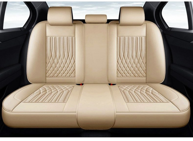카시트커버 자동차 차량용 방석 가죽 교체 시트커버 보호매트 SF-880 앞좌석 1SET, SF-880 뒷좌석1SET, 1개, 베이지