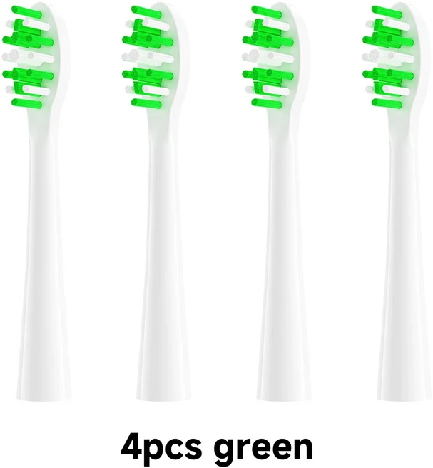 4/8/12/16/20개입 유스마일 Y1S/Y4/U1/U2/U3/P1/P4 소프트 듀폰 음파 전동 칫솔용 클린 노즐, 01 4pcs