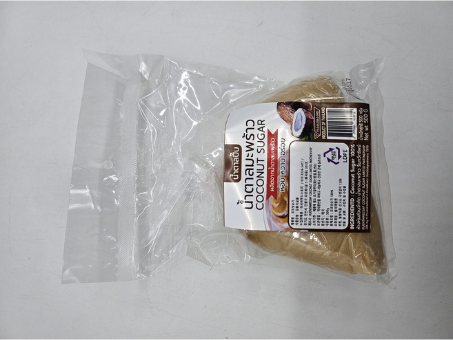 태국 코코넛슈가 설탕 비정제원당 500g COCONUT SUGAR, 1개