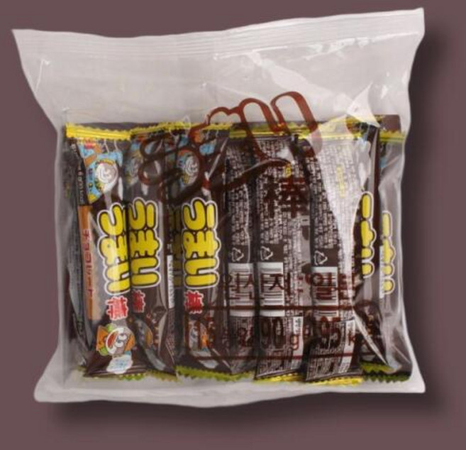 아트박스/모어바이 우마이봉 초코 6g x 30개 / 일본 곡물 과자