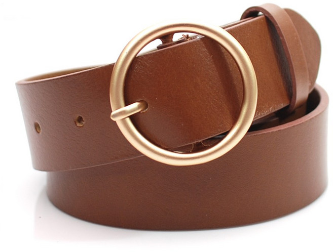 닐슨 이태리 가죽 여성 캐주얼 링벨트