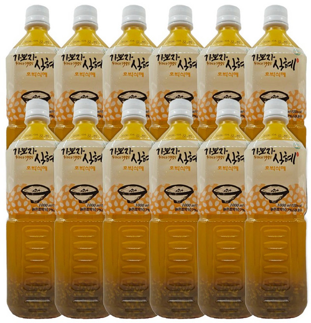 [가보자식혜] 호박식혜, 12개, 1L