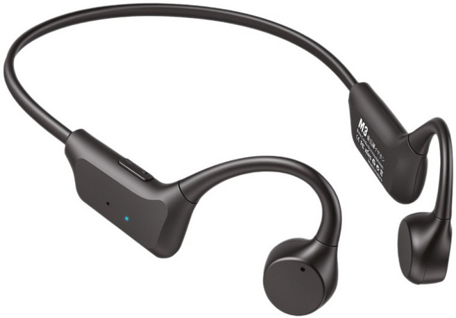 骨傳導耳機HS1藍牙無線運動耳機不入耳超長續航, 1個, 2026二代黑色M3