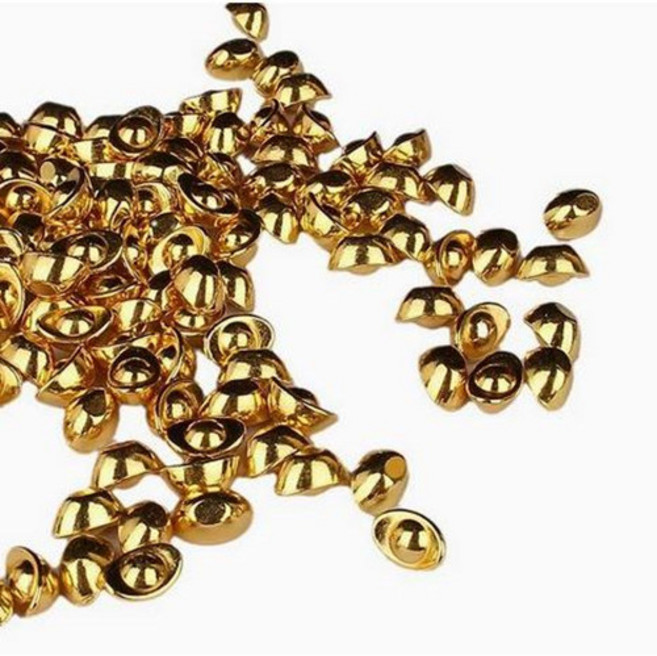 金色裝飾擺件 招財進寶 提升品味質感 營造吉祥如意氛圍, 【100入】合金-小元寶,1入(1cm)